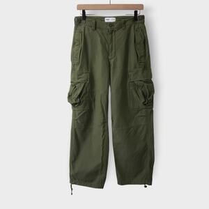 Aritzia Tna Supply Cargo Pant Olive Green Sz 4 Relaxed Grunge Gorp Streetwear